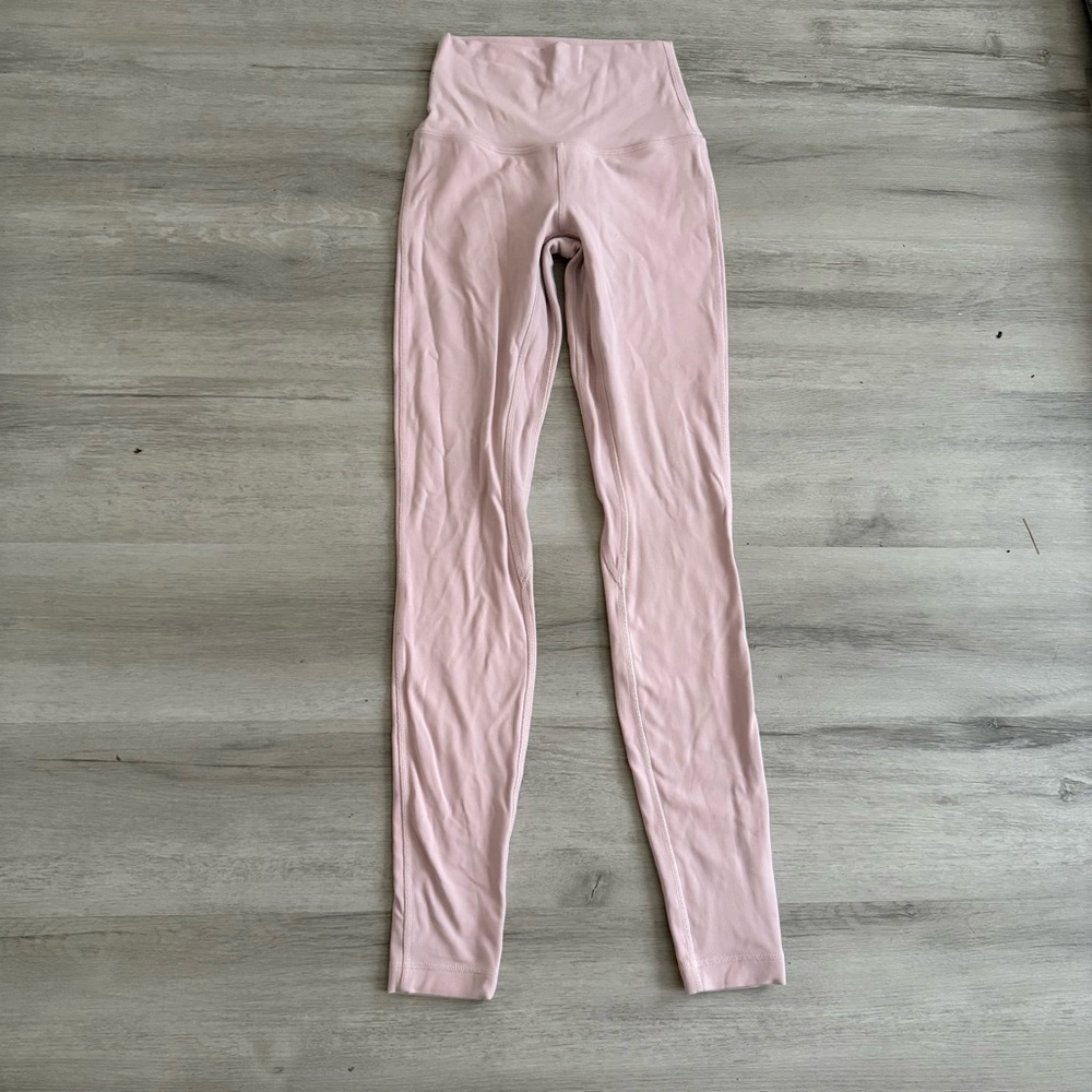 Lululemon High-Waisted Pink Leggings